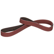 Sanding Belt, Coated, Ceramic, 36 Grit, Not Applicable, 767F, Maroon