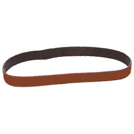 Sanding Belt, Coated, Ceramic, 80 Grit, Not Applicable, 767F, Maroon