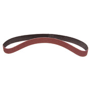 Sanding Belt, Coated, Ceramic, 80 Grit, Not Applicable, 767F, Maroon