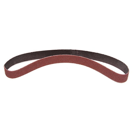 Sanding Belt, Coated, Ceramic, 80 Grit, Not Applicable, 767F, Maroon