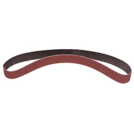 Sanding Belt, Coated, Ceramic, 36 Grit, Not Applicable, 767F, Maroon