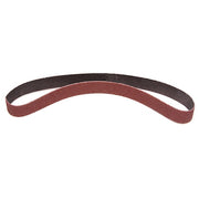 Sanding Belt, Coated, Ceramic, 80 Grit, Not Applicable, 767F, Maroon