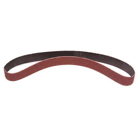 Sanding Belt, Coated, Ceramic, 80 Grit, Not Applicable, 767F, Maroon