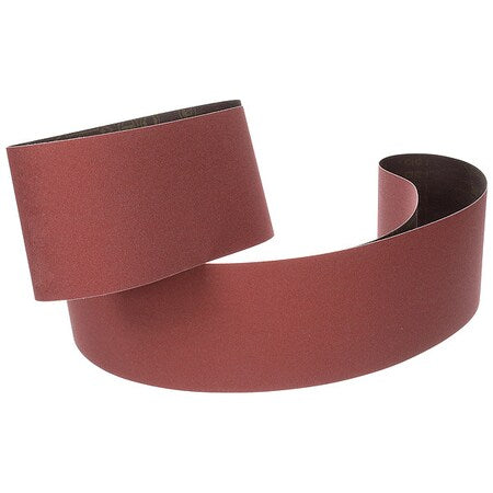 Sanding Belt, Coated, Ceramic, 80 Grit, Not Applicable, 767F, Maroon