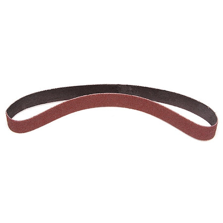 Sanding Belt, Coated, Ceramic, 36 Grit, Not Applicable, 767F, Maroon