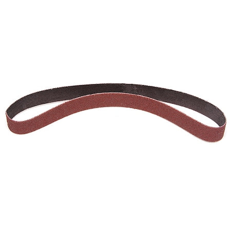 Sanding Belt, Coated, Ceramic, 60 Grit, Not Applicable, 767F, Maroon