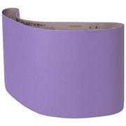 Sanding Belt, Coated, Ceramic, 150 Grit, Not Applicable, 970DZ, Purple