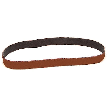 Sanding Belt, Coated, Ceramic, 60 Grit, Not Applicable, 767F, Maroon