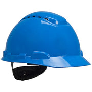 Hard Hat, HDPE, Pressure Diffusion Ratchet Suspension, Type 1, Class C, Blue