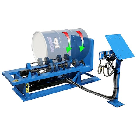 Drum Roller,Hydraulic Lift Drum Loading