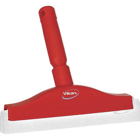 VIKAN Red 10" Polypropylene Bench Squeegee