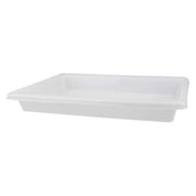 Food Box Food/Tote Box, White, Polyethylene