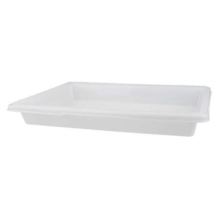 Food Box Food/Tote Box, White, Polyethylene