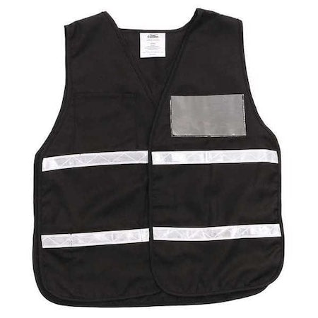 Safety Vest,Black,Universal