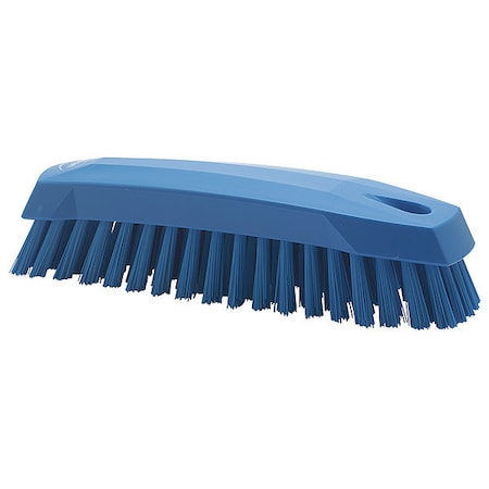 7"L Blue Scrub Brush