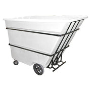 Tilt Truck,Heavy-Duty,1-3/4 cu. yd,White