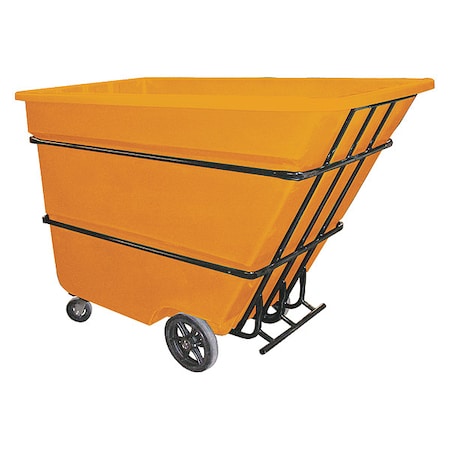 Tilt Truck,Heavy-Duty,1-3/4 cu yd,Orange