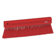 13" Red Bench Brush, Polyester