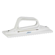 9 in Pad Holder, White, Polypropylene
