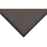 Entrance Mat, Polypropylene, 3/8 in Thick, Charcoal, 4 ft W x 6 ft L