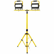 Dual Head Work Light,Corded,10000lm,LED