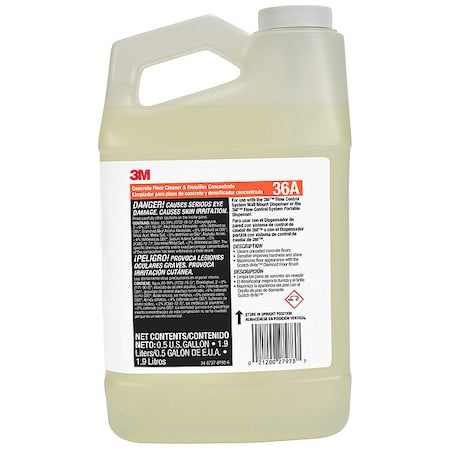 Concrete Floor Cleaner, 0.5 gal