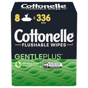 Cottonelle Body Wipes, Gentle, PK8