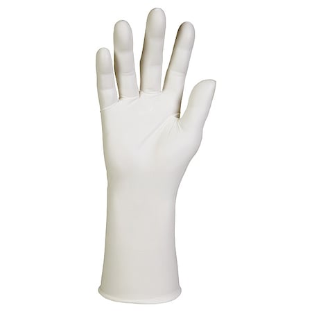 G3, Disposable Gloves, 6 mil Palm, Nitrile, Not Applicable, 8 1/2, 200 PK, White