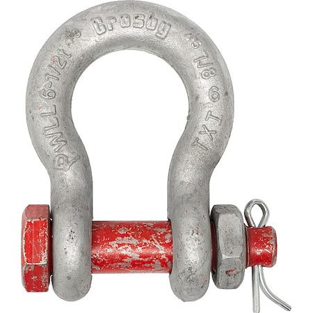Anchor Shackle,27,000 lb,Carbon Steel