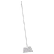 11 3/8 in Sweep Face Angle Broom, Stiff, White