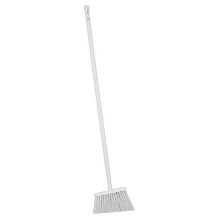 11 3/8 in Sweep Face Angle Broom, Stiff, White