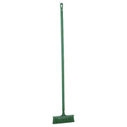 12 in Sweep Face Push Broom, Medium, Green