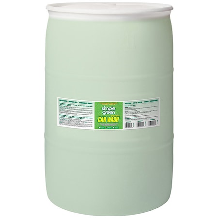 Automotive Cleaner, Hand Wash Vehicle Soaps, 55 gal, Butyl-Free