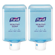 Hand Soap, Series ES10, 1,200 mL, Foam, Fragrance Free, Requires Dispenser, 2 PK