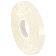 Double-Sided Foam Tape, 1 in W, 36 yd L, 1/32 in, Polyethylene Foam, Double-Sided