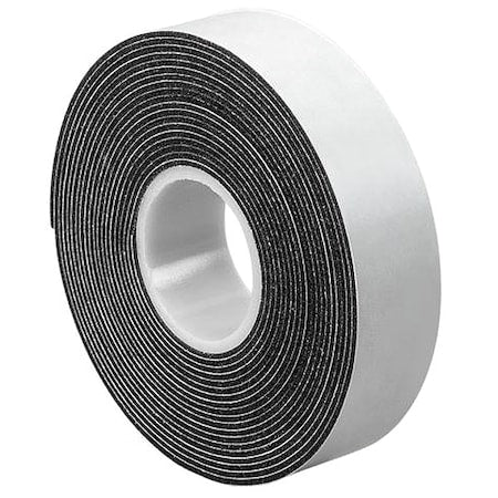 Double-Sided Foam Tape, 1 in W, 36 yd L, 1/16 in, Polyethylene Foam, Double-Sided
