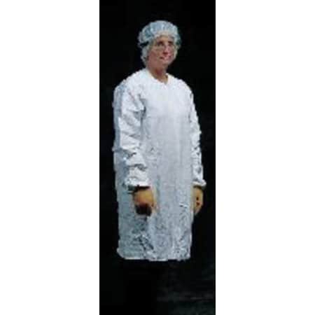 ProClean Disposable Lab Coat, ProClean(R), Snaps Closure, White, XL, 30 PK
