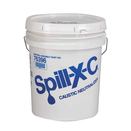 Solidifying Caustic Neutralizer,42 lb.