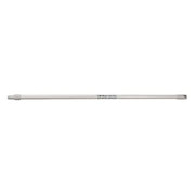 53" Drain Brush Handle, 1 1/4 in Dia, White, Fiberglass