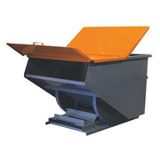 Hopper Lid,Yellow,Fits 2 cu. yd.