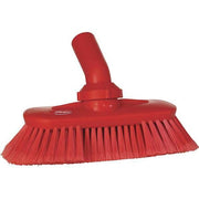 9-1/4"L Red Scrub Brush