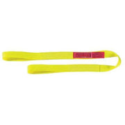 Web Sling, Type 3, 6 ft L, 2 in W, Nylon, Yellow