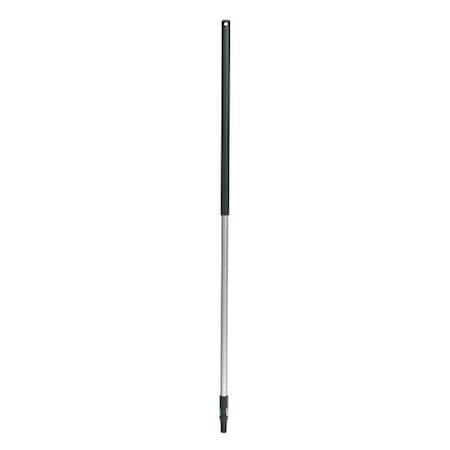 1510mm Color Coded Handle, 1 1/4 in Dia, Black, Aluminum