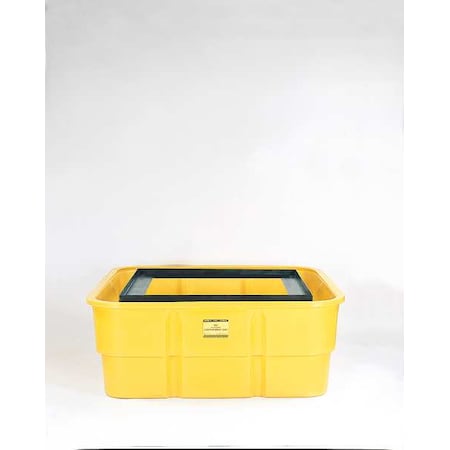 Spill Pallet, 400 gal Spill Capacity, 0 Drums, 10,000 lb Load Capacity, Polyethylene