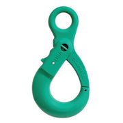 1/2" Cam-Alloy Eye Self Locking Hook, Grade 100, Painted Green