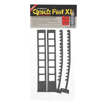 One-Piece Rubber Clamp XL15In,PK2
