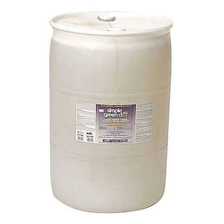 One Step Disinfectant, Drum, 55 gal, Unscented