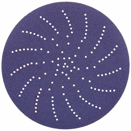 Hook-and-Loop Sanding Disc, Ceramic, 120 Grit, Coated Type, 900DZ
