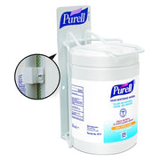 Hand Sanitizing Wipes Pole Clamp for Single Wipes Bracket