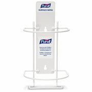 Surface Wipes Wall Bracket,Whte,8 7/16"H
